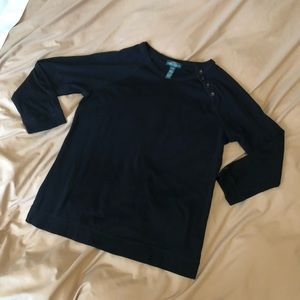 Ralph Lauren 3/4 sleeve T-shirt